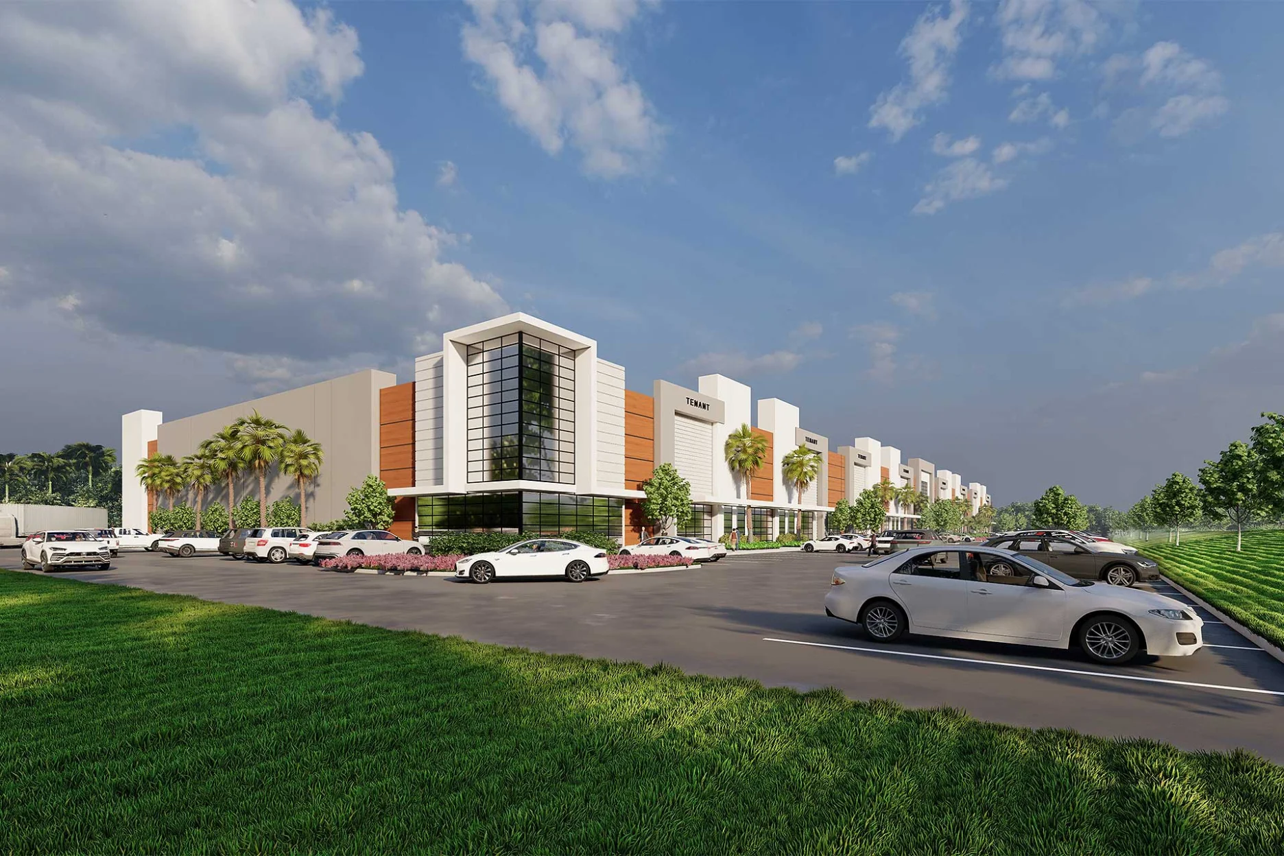 The District Boynton Beach Commerce Industrial angle view